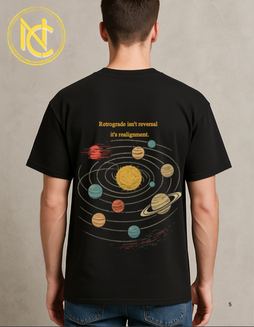 BHRAMAN Retrograde Oversized T-Shirt