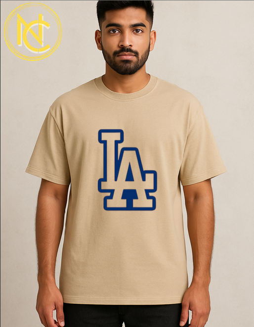 LA Printed Oversized T-Shirt