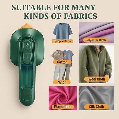 Micro Portable Steam Iron – Mini Travel Iron & Garment Steamer | Dry & Wet Ironing for Clothes