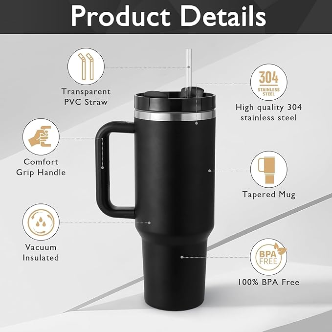 1200ML  Quencher H2.0 Flowstate Insulated Stainless Steel Tumbler (Solid)