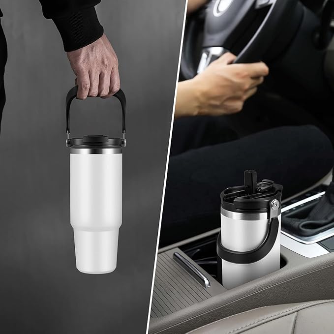 890ml Stainless Steel Vacuum Insulated Tumbler Water Bottle
