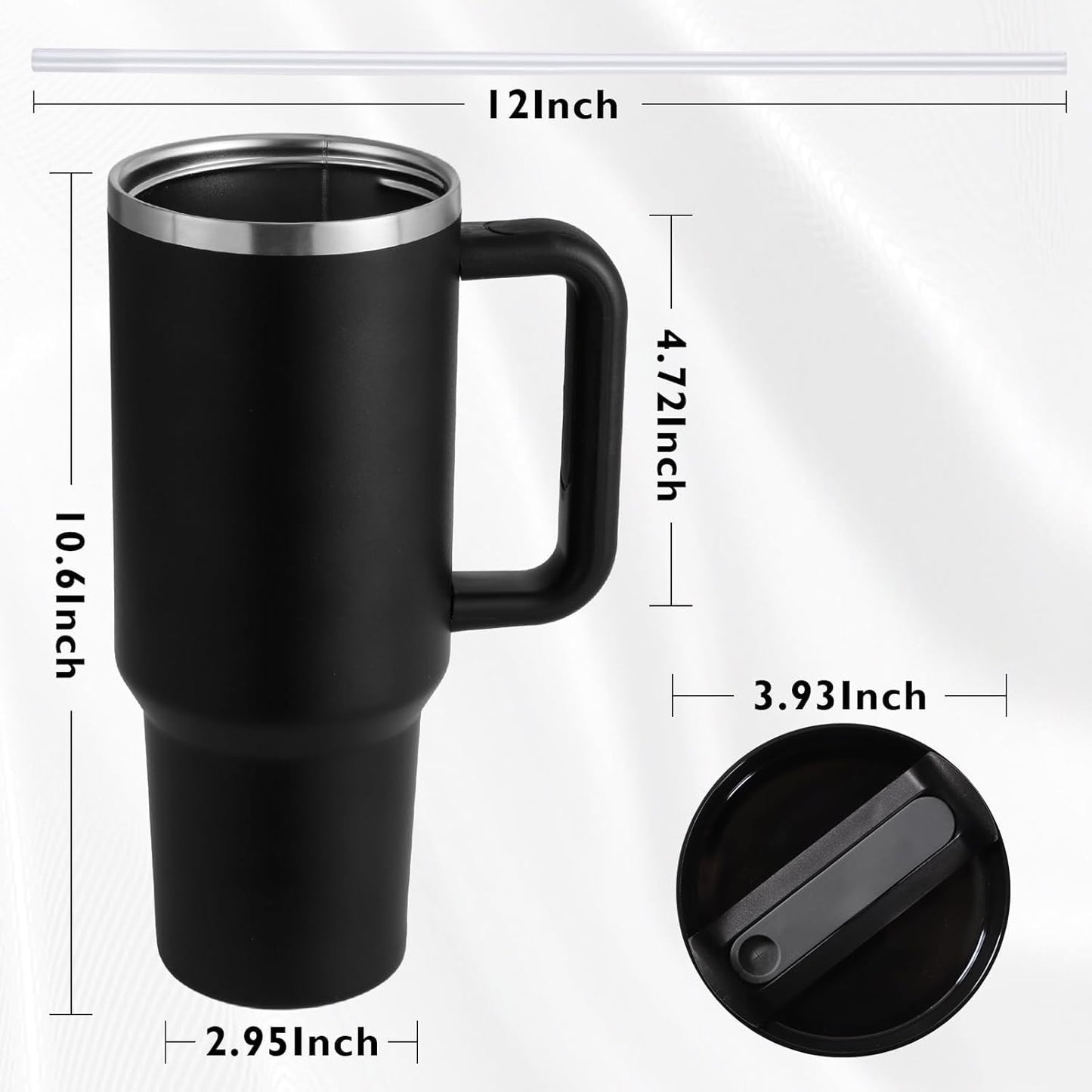 1200ML  Quencher H2.0 Flowstate Insulated Stainless Steel Tumbler (Solid)
