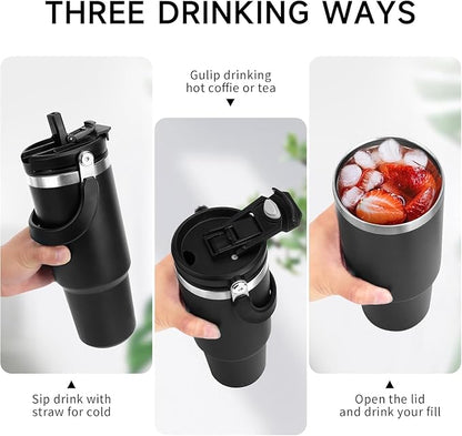 890ml Stainless Steel Vacuum Insulated Tumbler Water Bottle
