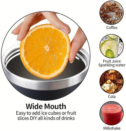 1200ML Insulated Stainless Steel Tumbler with Handle & Straw (Candy Haze)