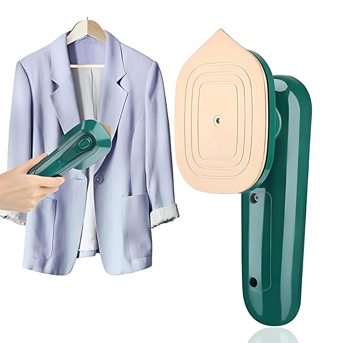 Micro Portable Steam Iron – Mini Travel Iron & Garment Steamer | Dry & Wet Ironing for Clothes