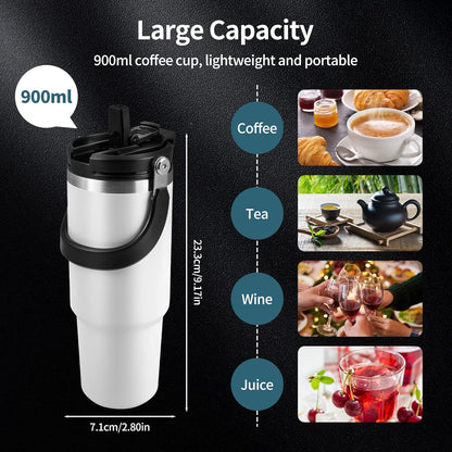890ml Stainless Steel Vacuum Insulated Tumbler Water Bottle