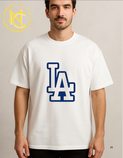 LA Printed Oversized T-Shirt