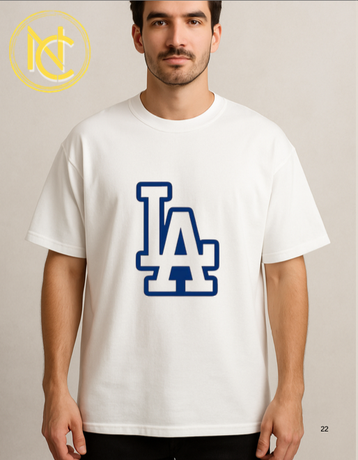 LA Printed Oversized T-Shirt