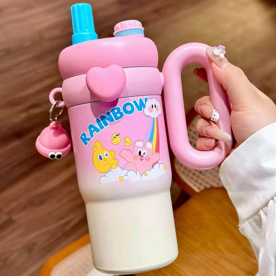 850ml Cartoon Kids Stainless Steel Tumbler