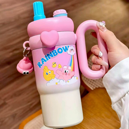 850ml Cartoon Kids Stainless Steel Tumbler